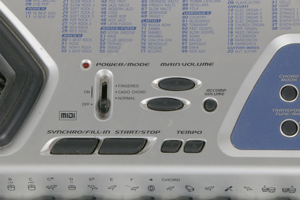 Casio CTK-481 Electronic Keyboard with Stand