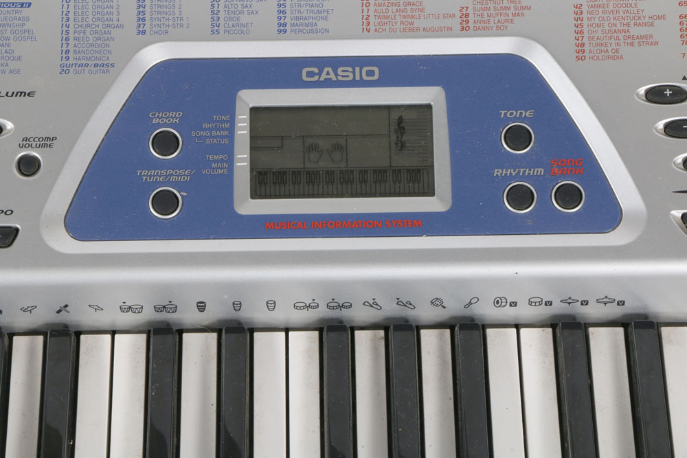 Casio CTK-481 Electronic Keyboard with Stand