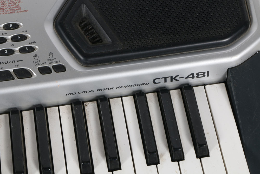 Casio CTK-481 Electronic Keyboard with Stand