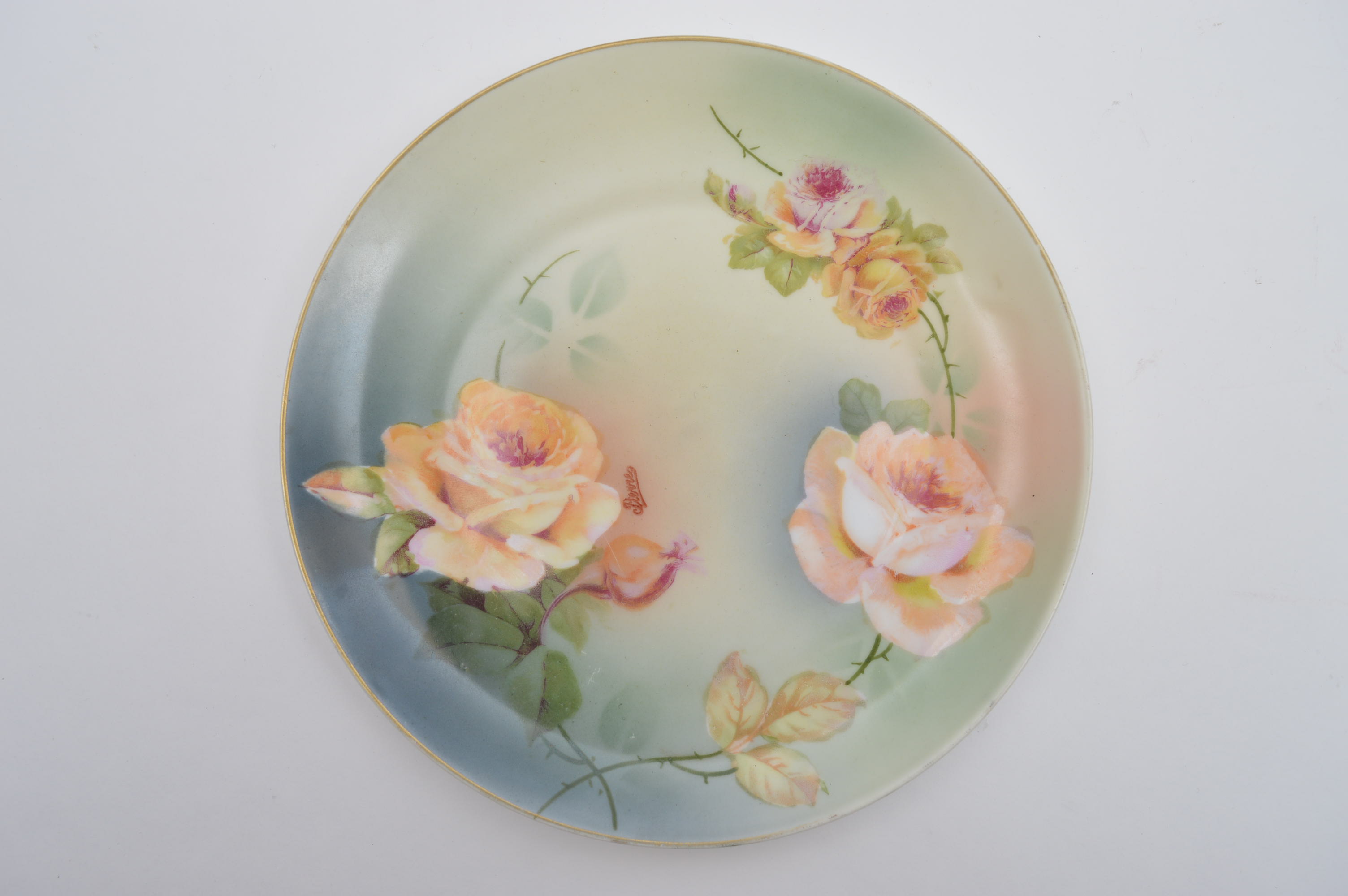 Porcelain Plates and Egg Light