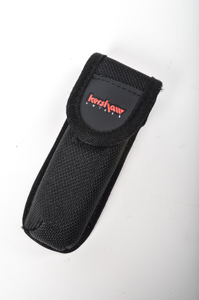 Kershaw "Black Horse II" Folding Knife with Case