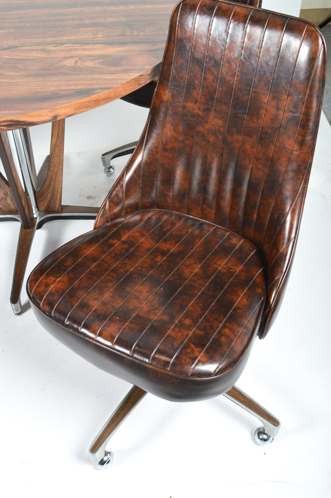 Chromcraft Mid-Century Dining Chairs and Table