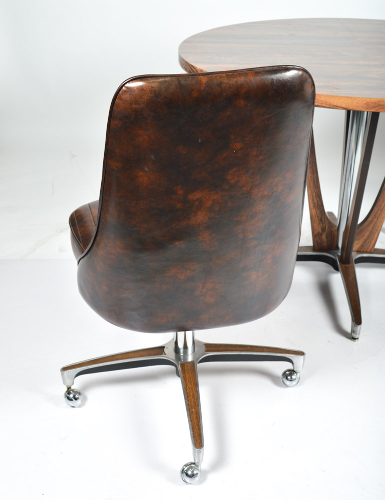 Chromcraft Mid-Century Dining Chairs and Table
