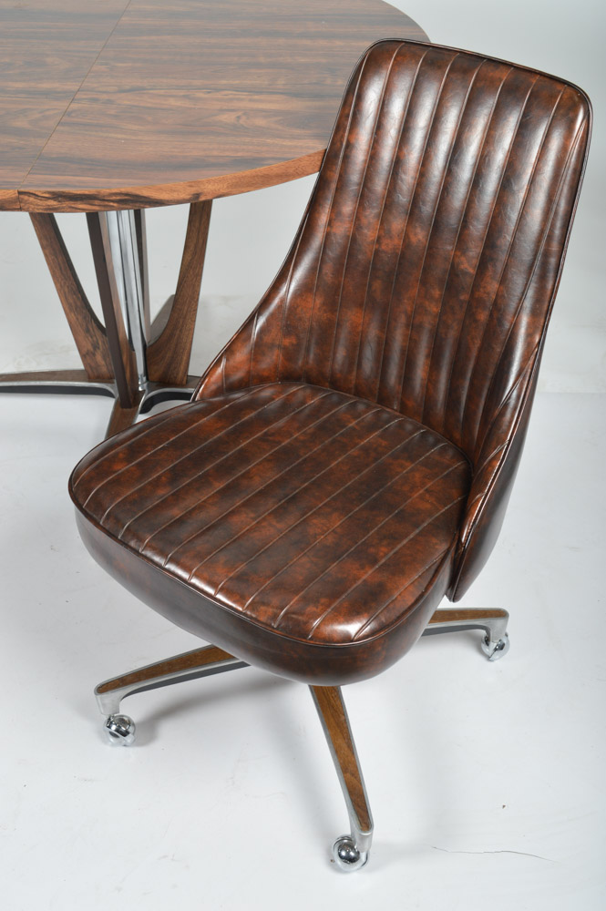 Chromcraft Mid-Century Dining Chairs and Table