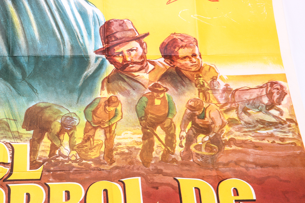 Spanish Movie Poster "El Arbol de los Zuecos"