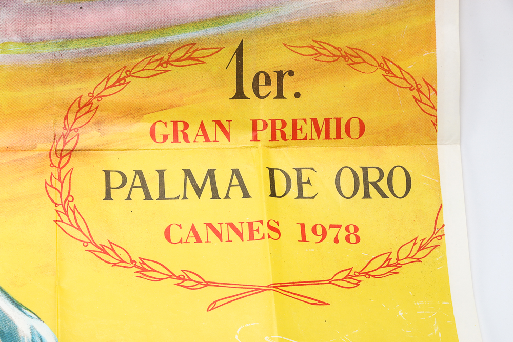 Spanish Movie Poster "El Arbol de los Zuecos"