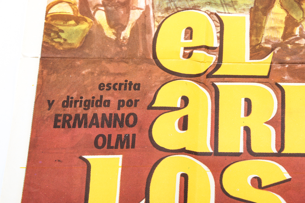 Spanish Movie Poster "El Arbol de los Zuecos"