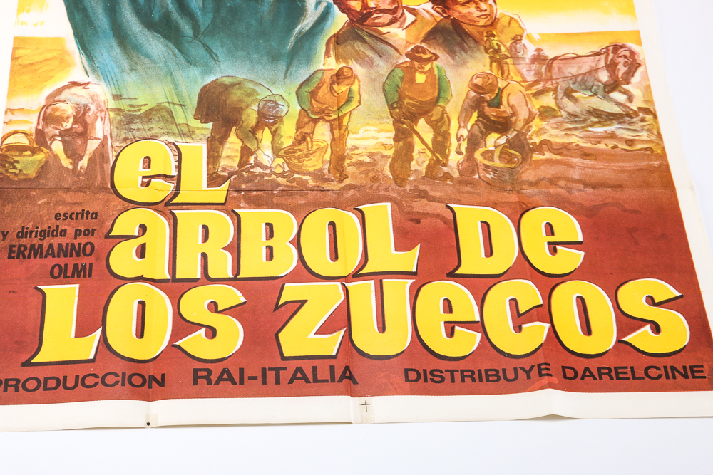 Spanish Movie Poster "El Arbol de los Zuecos"