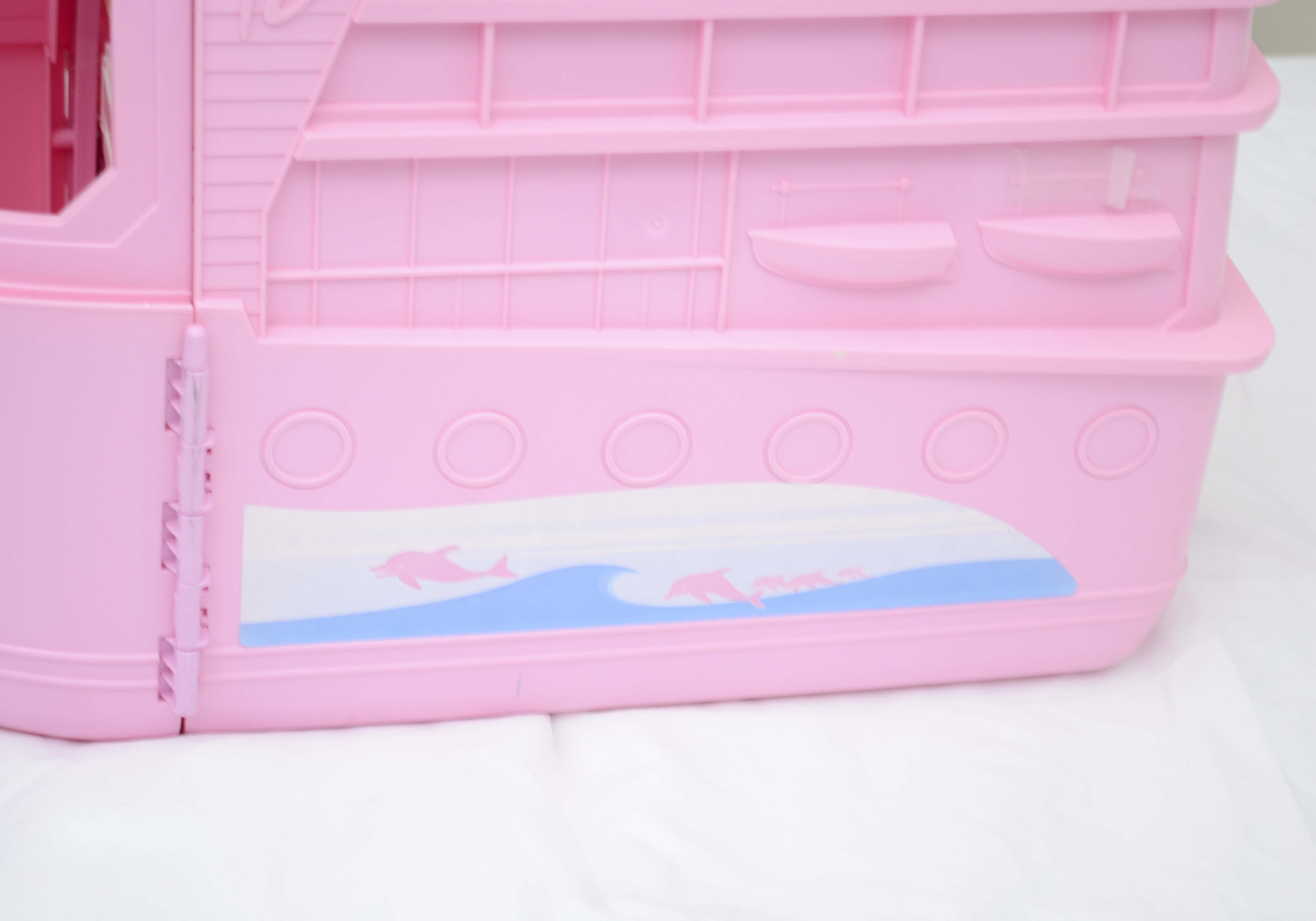 Barbie Cruise Ship with Accessories and Barbie Dolls