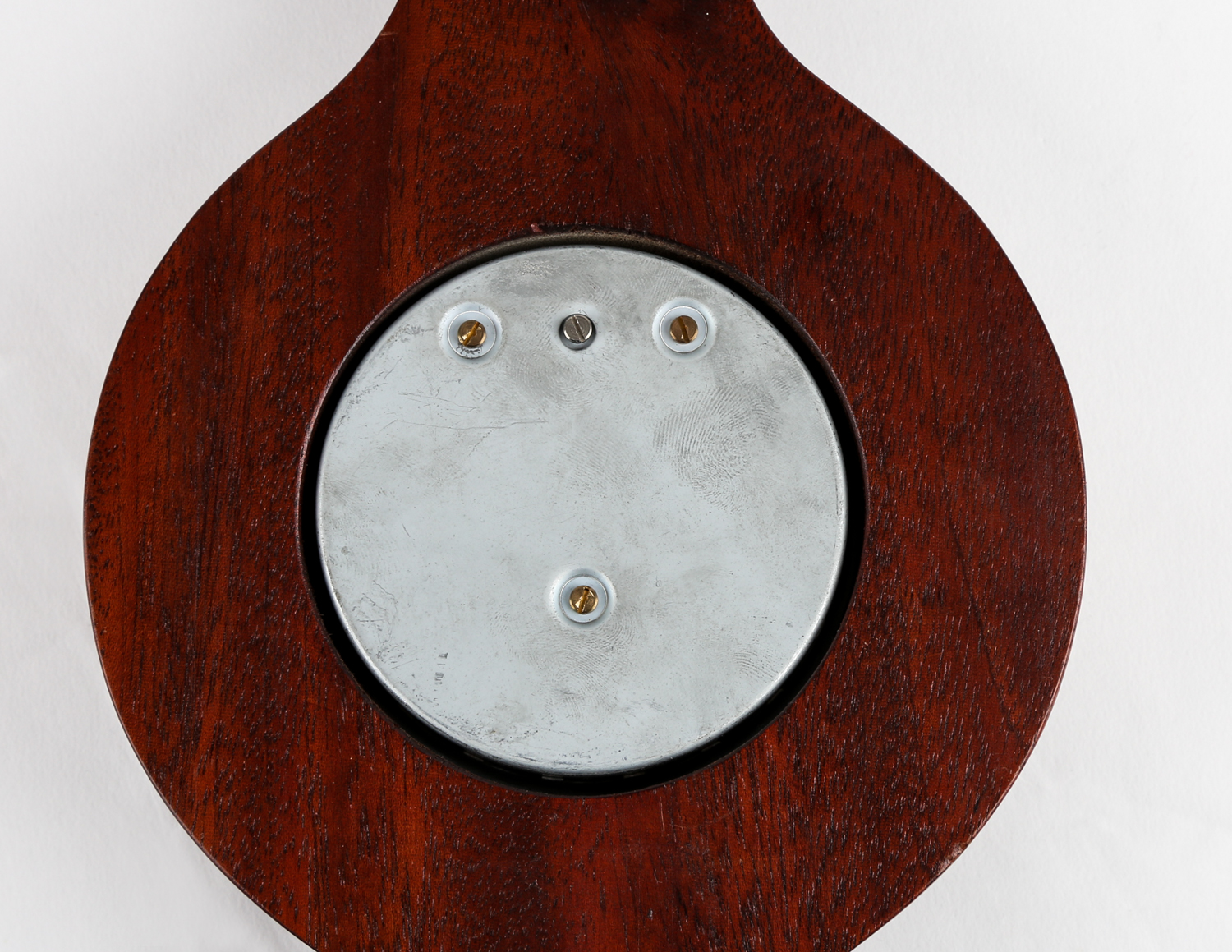 Banjo Style Thermometer-Barometer by Russell of Norwich