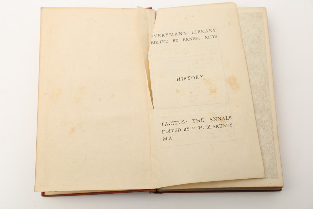 Collection of Antique Poetry Books