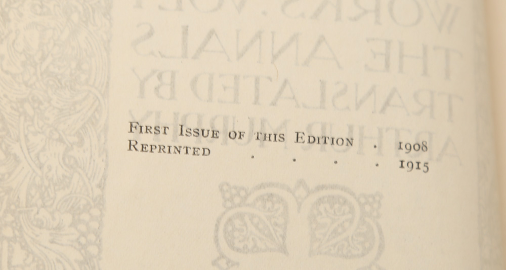 Collection of Antique Poetry Books