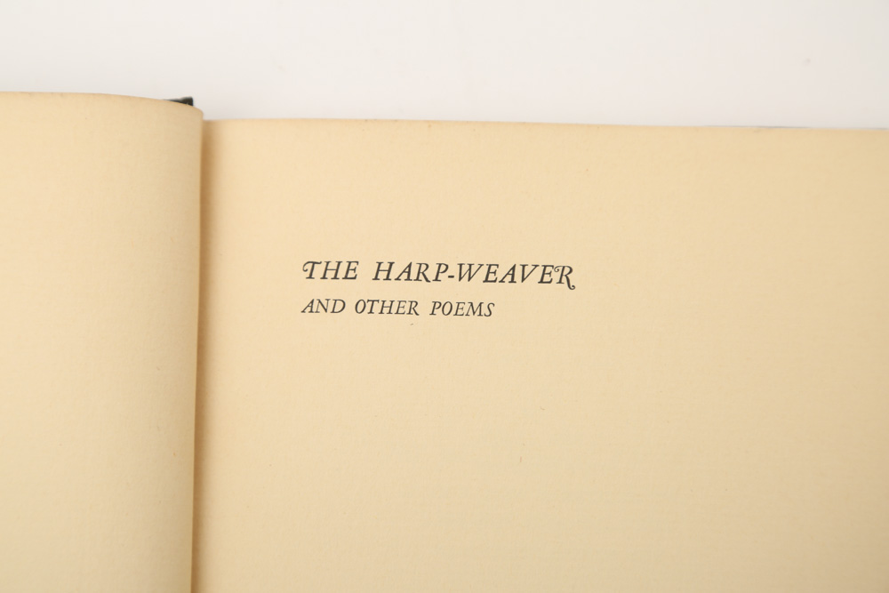 Collection of Antique Poetry Books