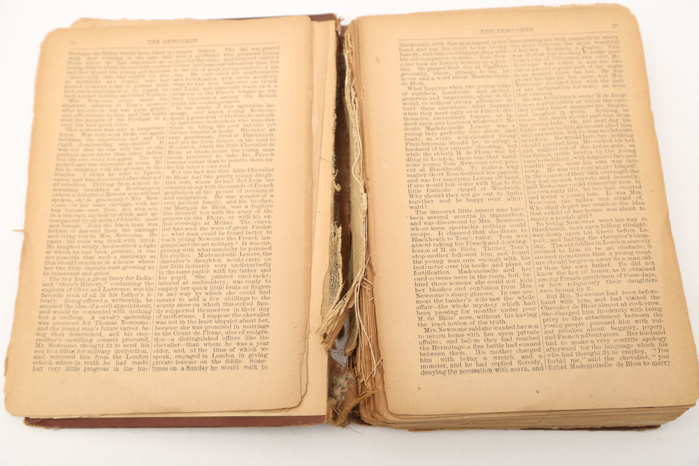 Collection of Antique Poetry Books