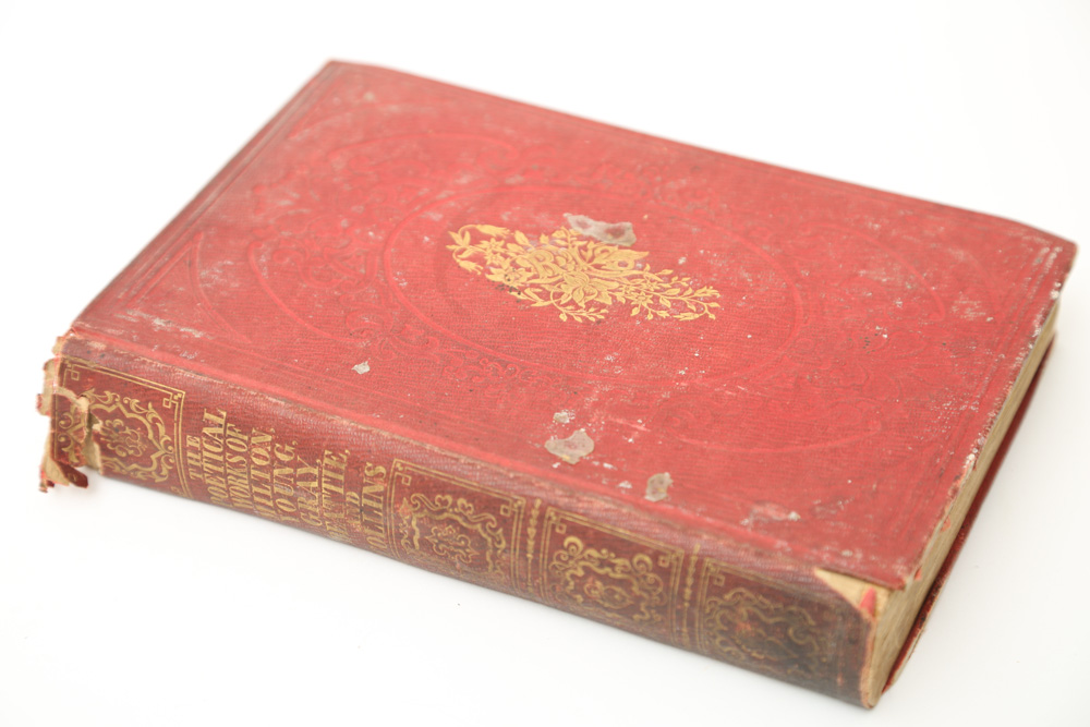 Collection of Antique Poetry Books