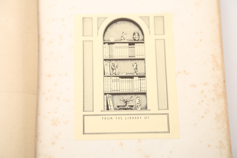 Collection of Antique Poetry Books