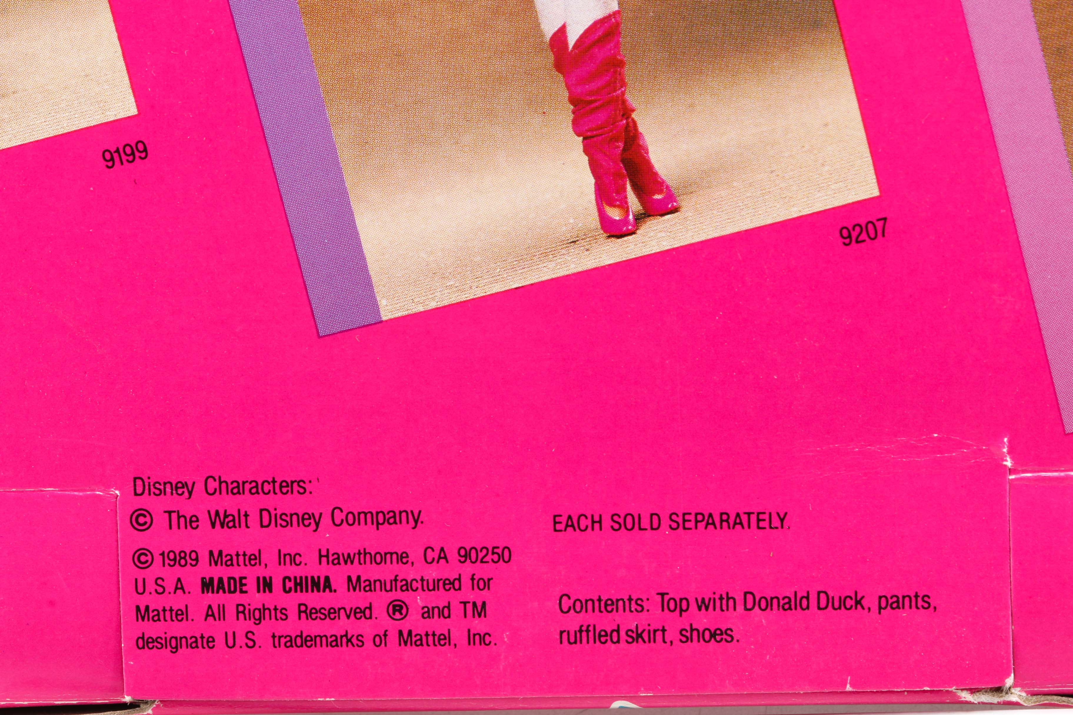 Collection of Barbie Dolls Disney Themed Clothing