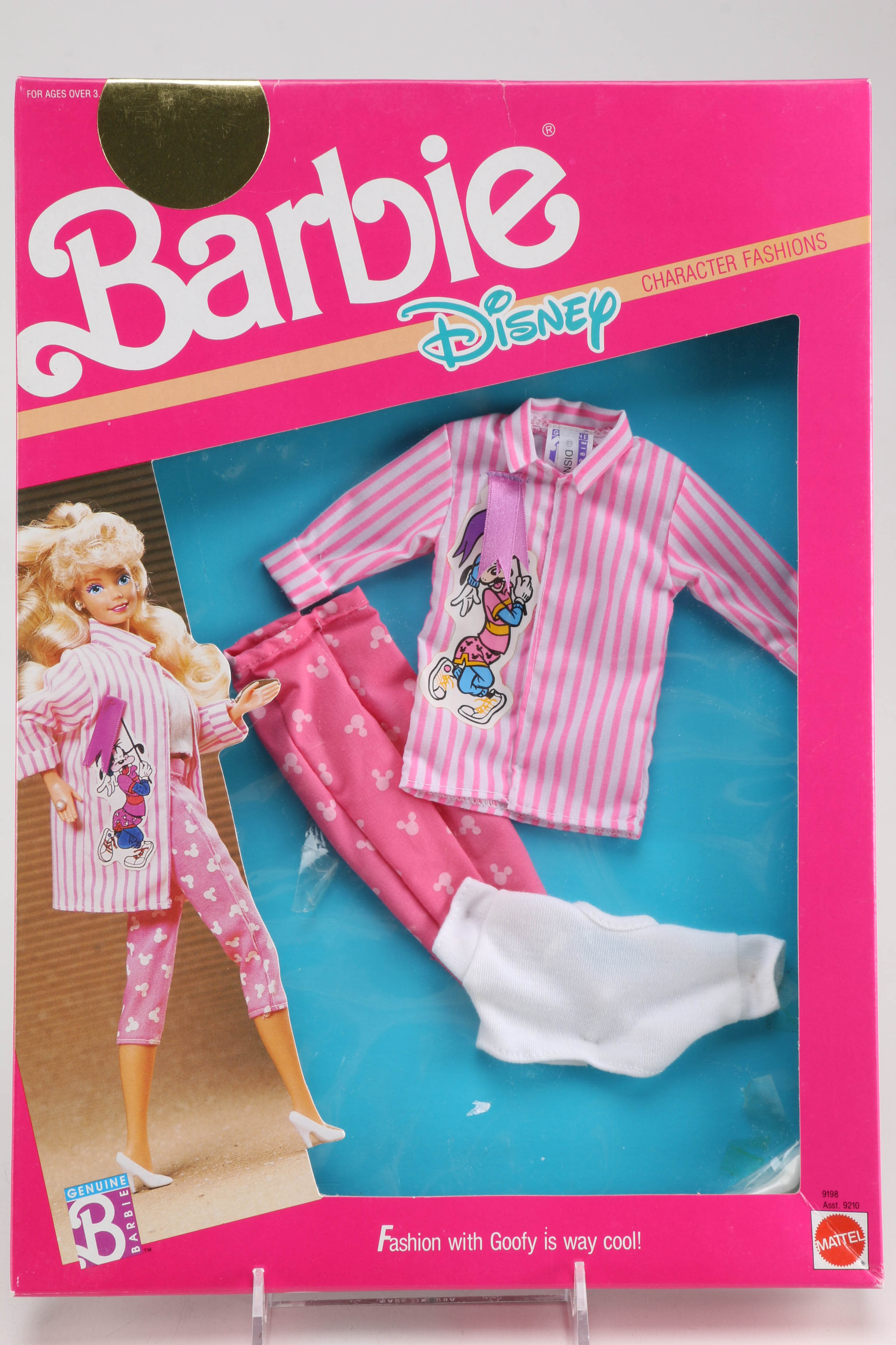 Collection of Barbie Dolls Disney Themed Clothing