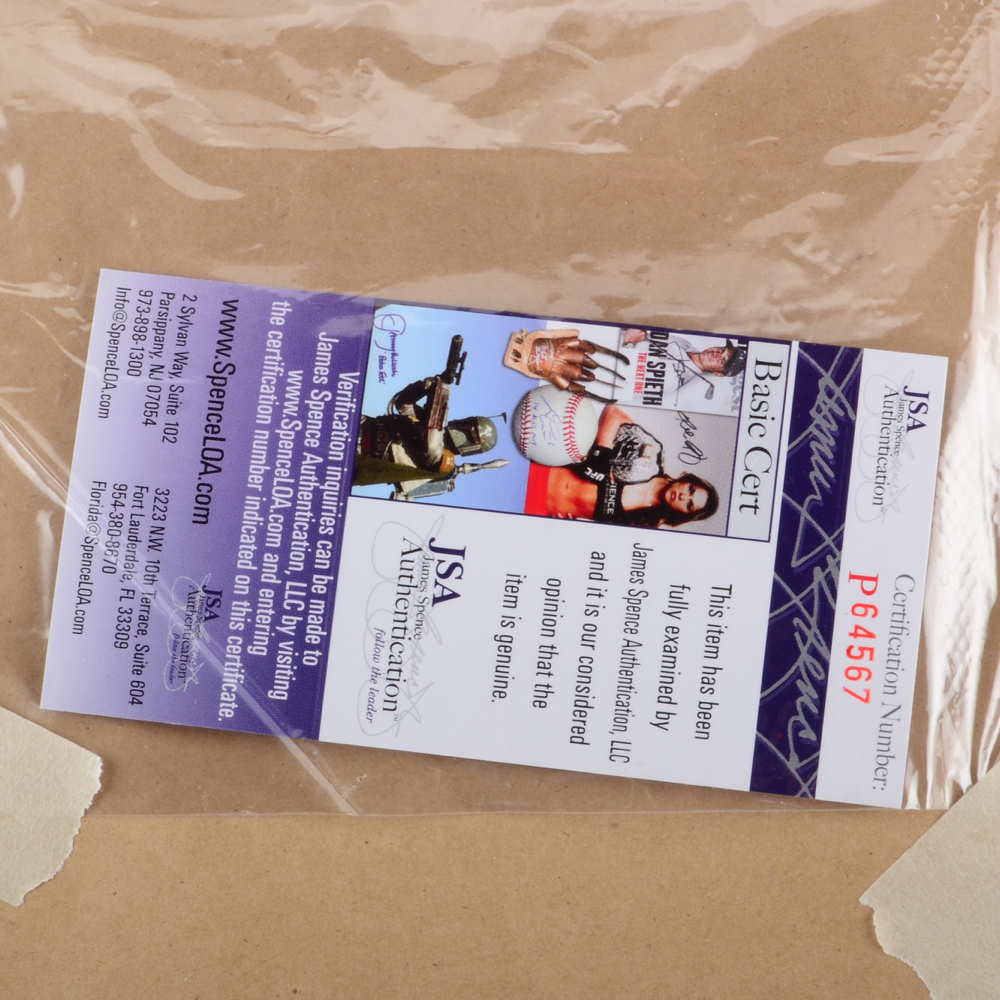 Munoz Signed Photo with Ball Plus Marvin Signed Photo