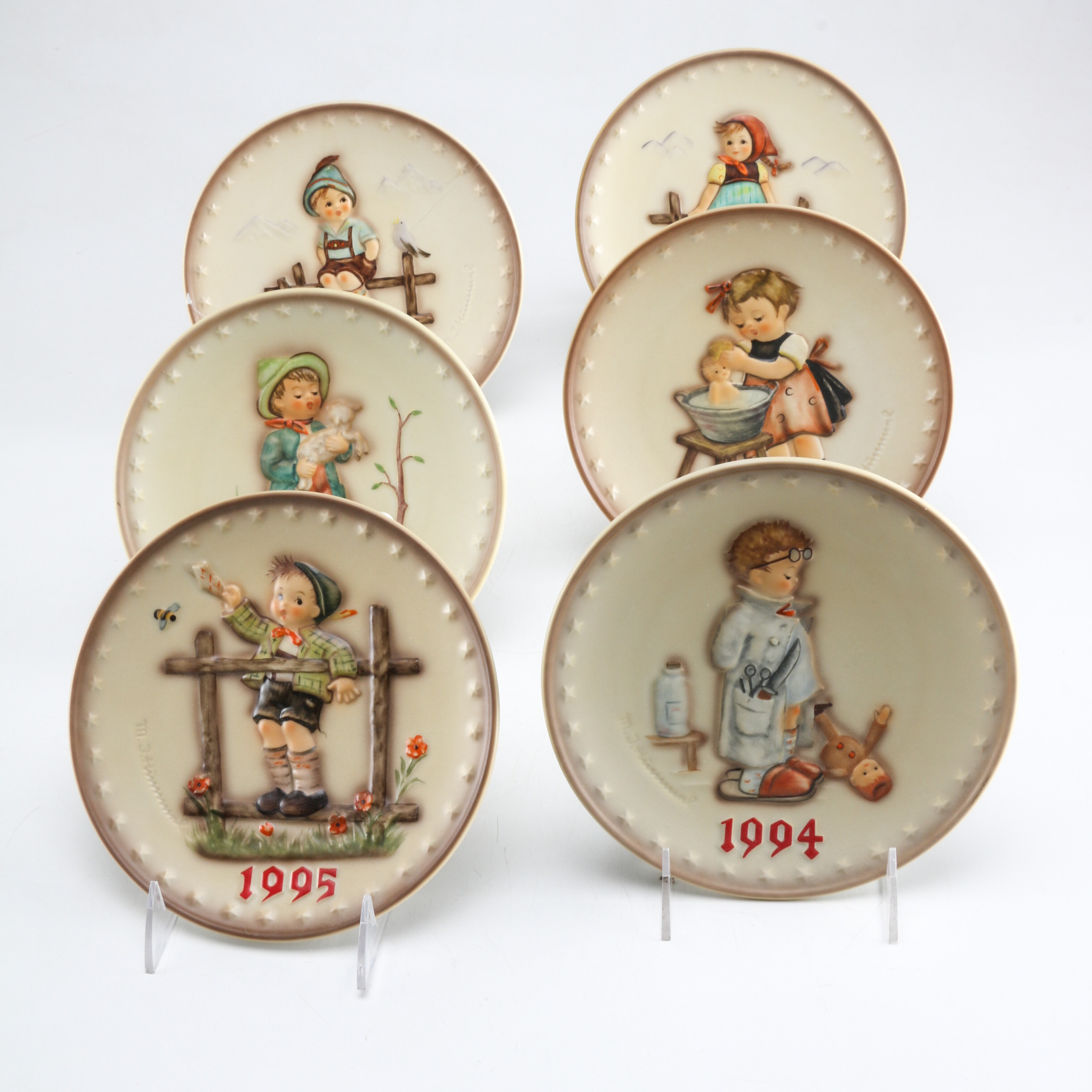 Collection of Hummel Plates from the '90s