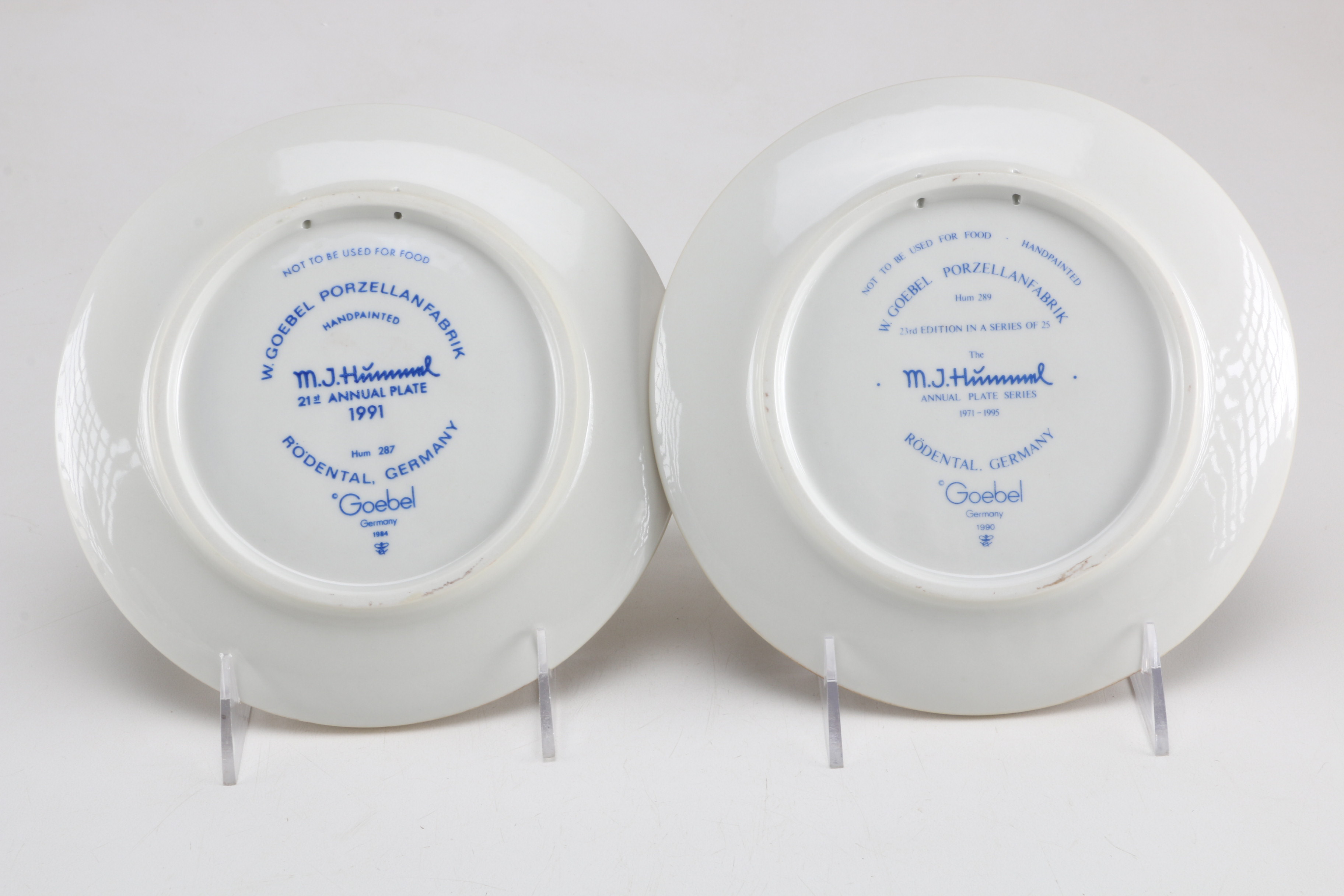 Collection of Hummel Plates from the '90s