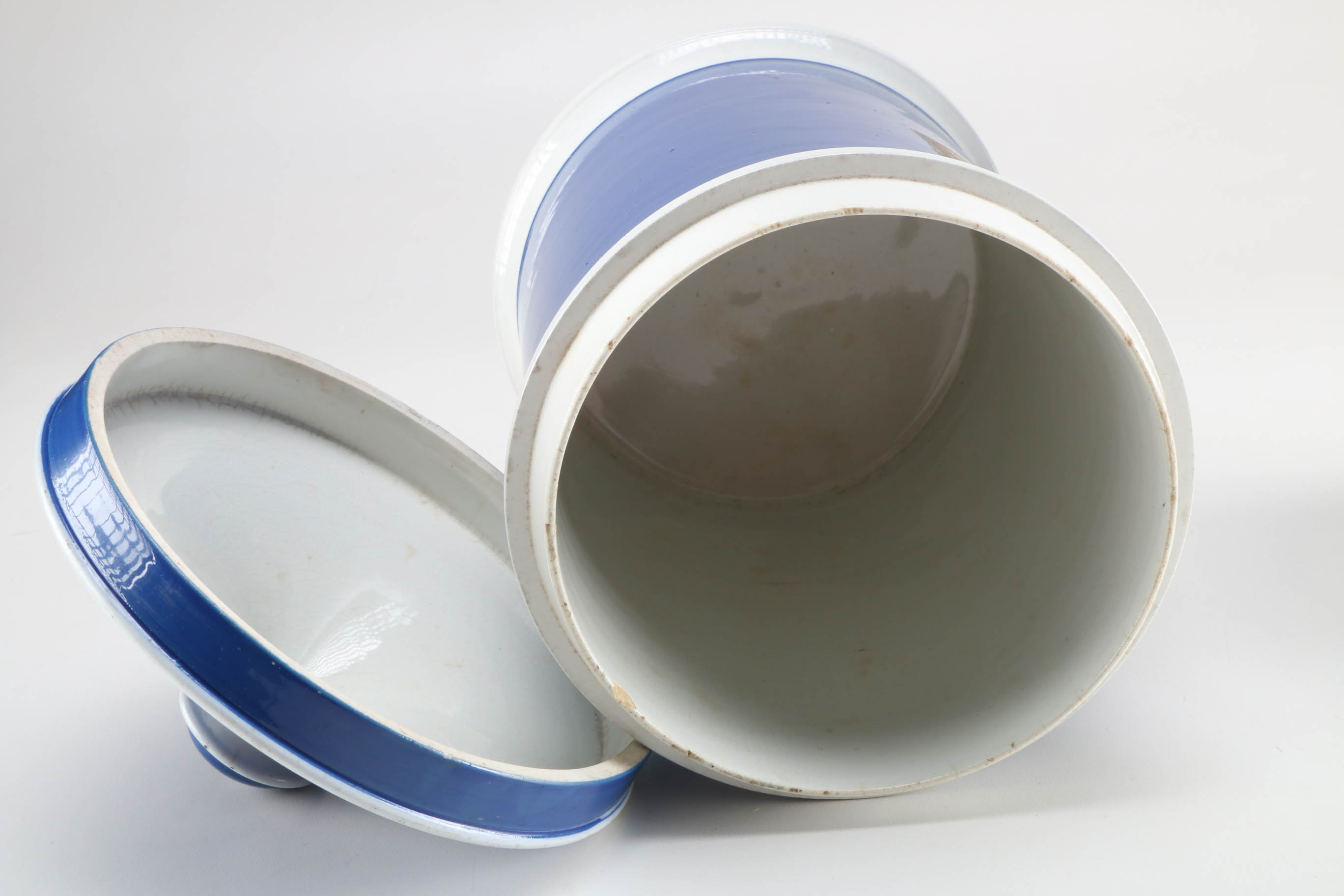 French Ceramic Apothecary Jar Set