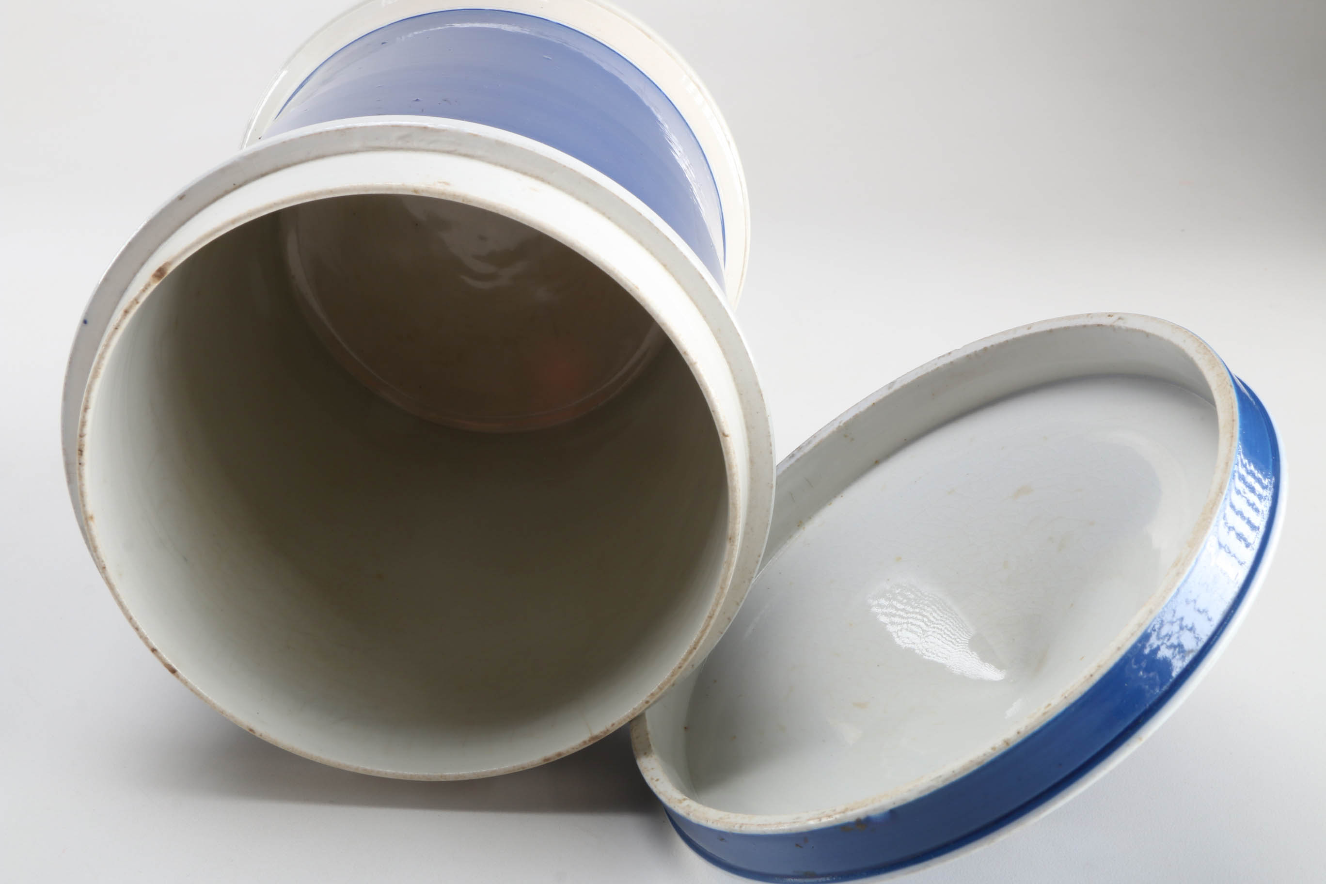 French Ceramic Apothecary Jar Set