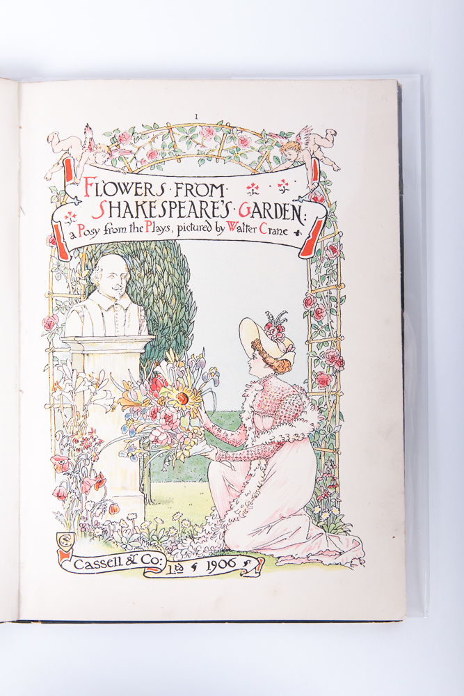 "Flowers From Shakespeare's Garden" Book