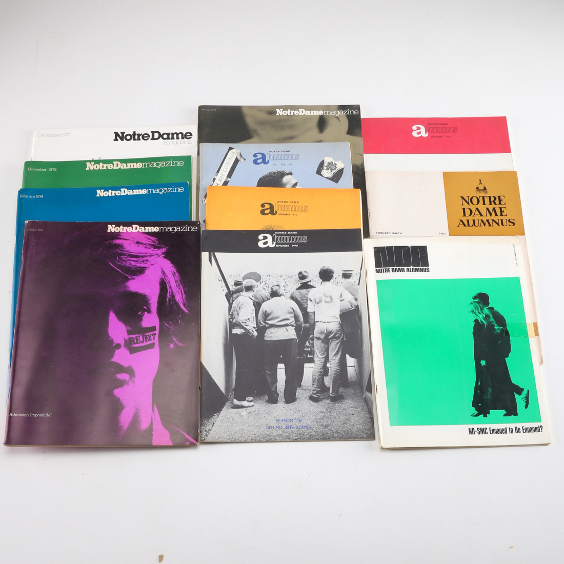 Vintage Notre Dame Alumnus Magazines
