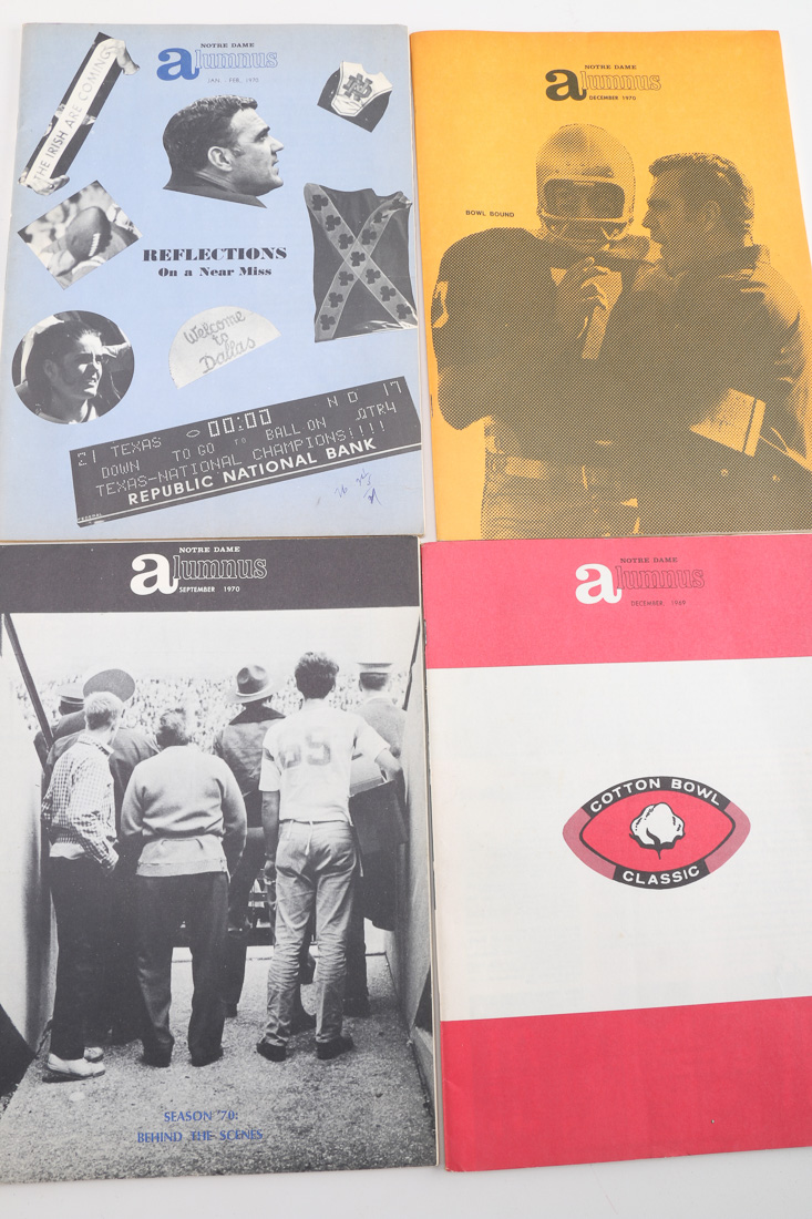 Vintage Notre Dame Alumnus Magazines