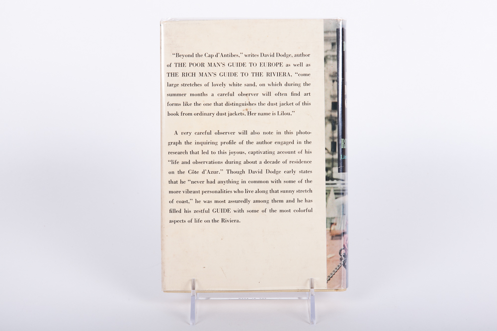 "The Rich Man's Guide to the Riviera" by David Dodge and "The Adriatic" by H. M. Denham