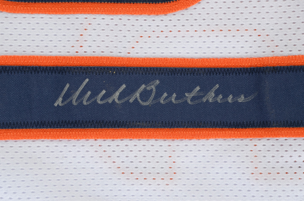 (HOF) Dick Butkis Signed Bears NFL Football Jersey  COA