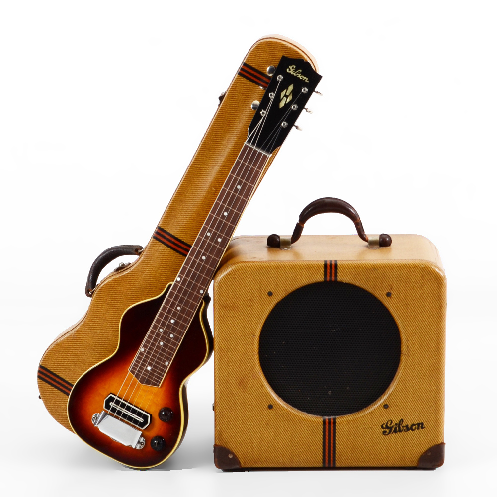 1937 Gibson EH-150 Lap Steel Guitar and Amp Set