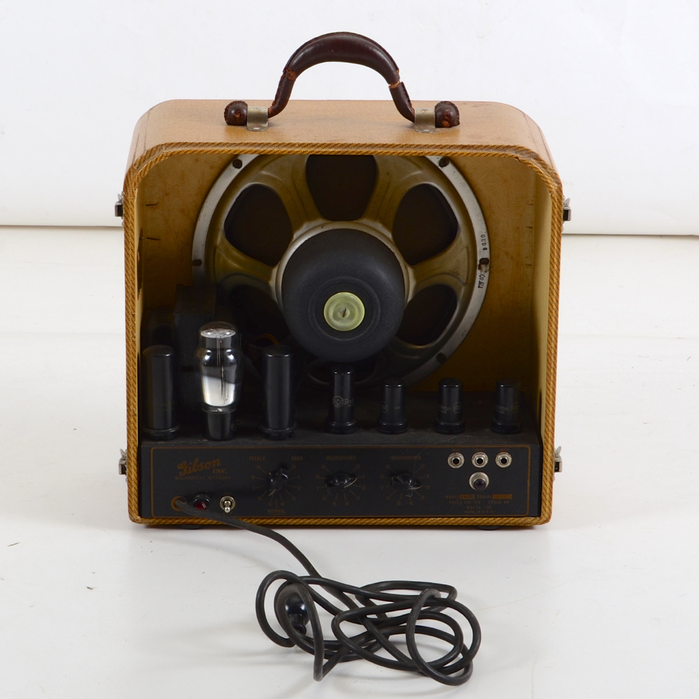 1937 Gibson EH-150 Lap Steel Guitar and Amp Set