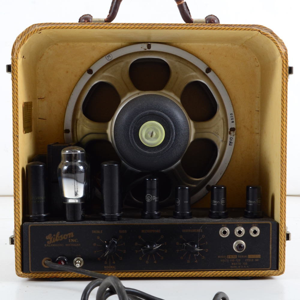 1937 Gibson EH-150 Lap Steel Guitar and Amp Set