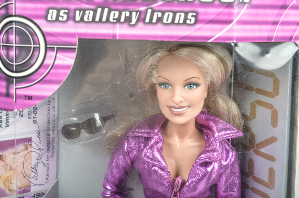 Pair of Collectible Charlie's Angels Dolls with Pamela Anderson "Vallery Irons" Doll