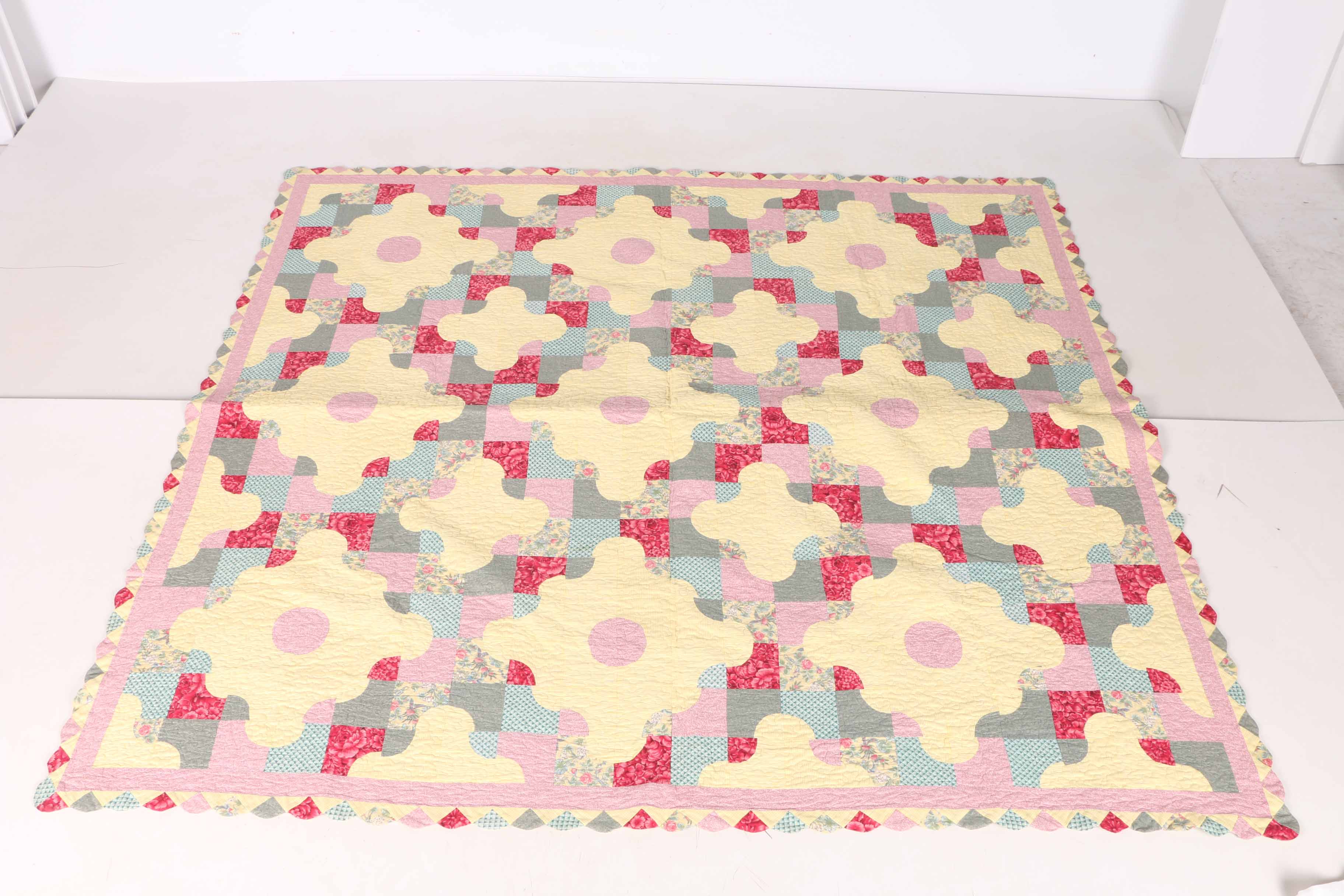 Two Patchwork Quilts