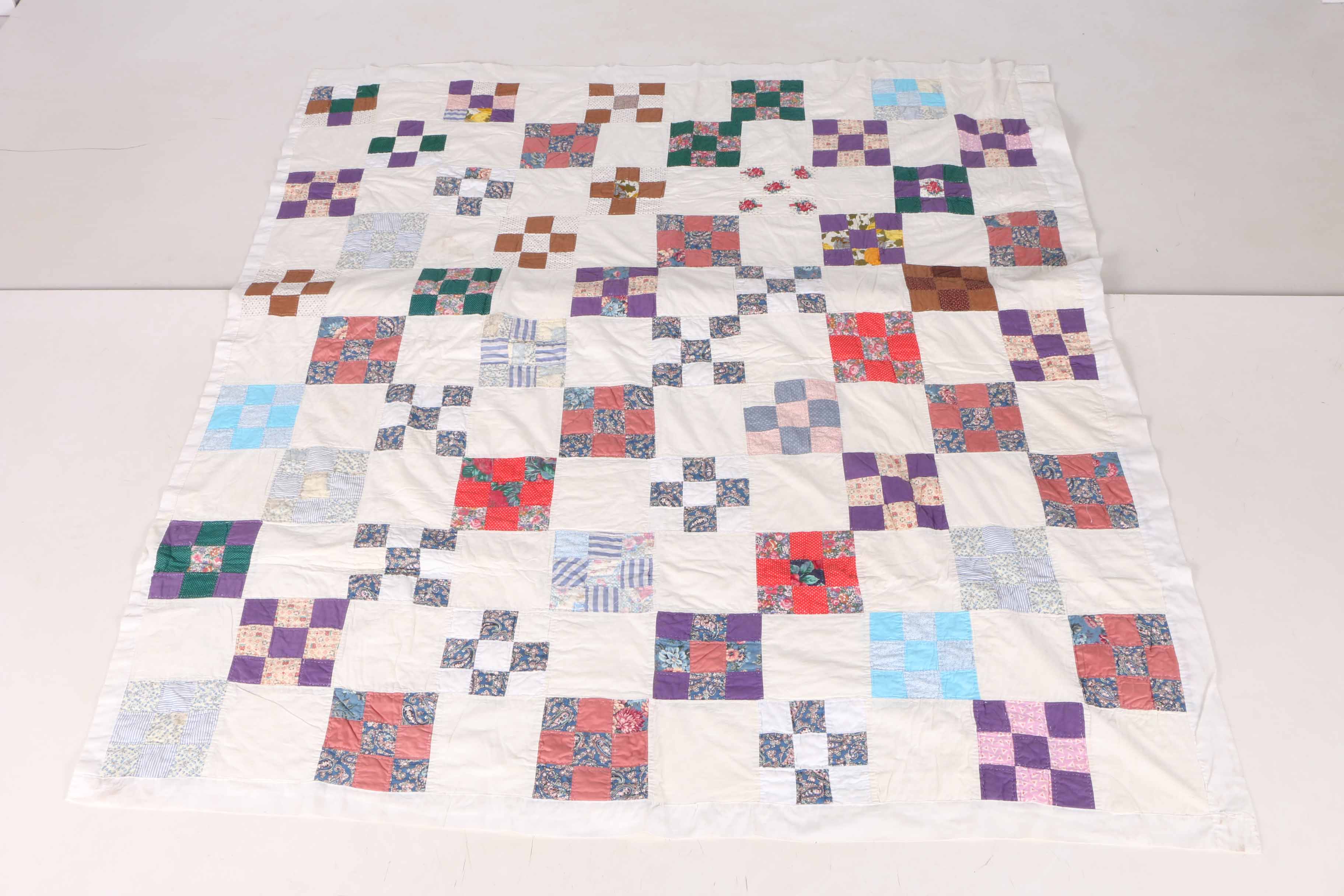 Two Patchwork Quilts