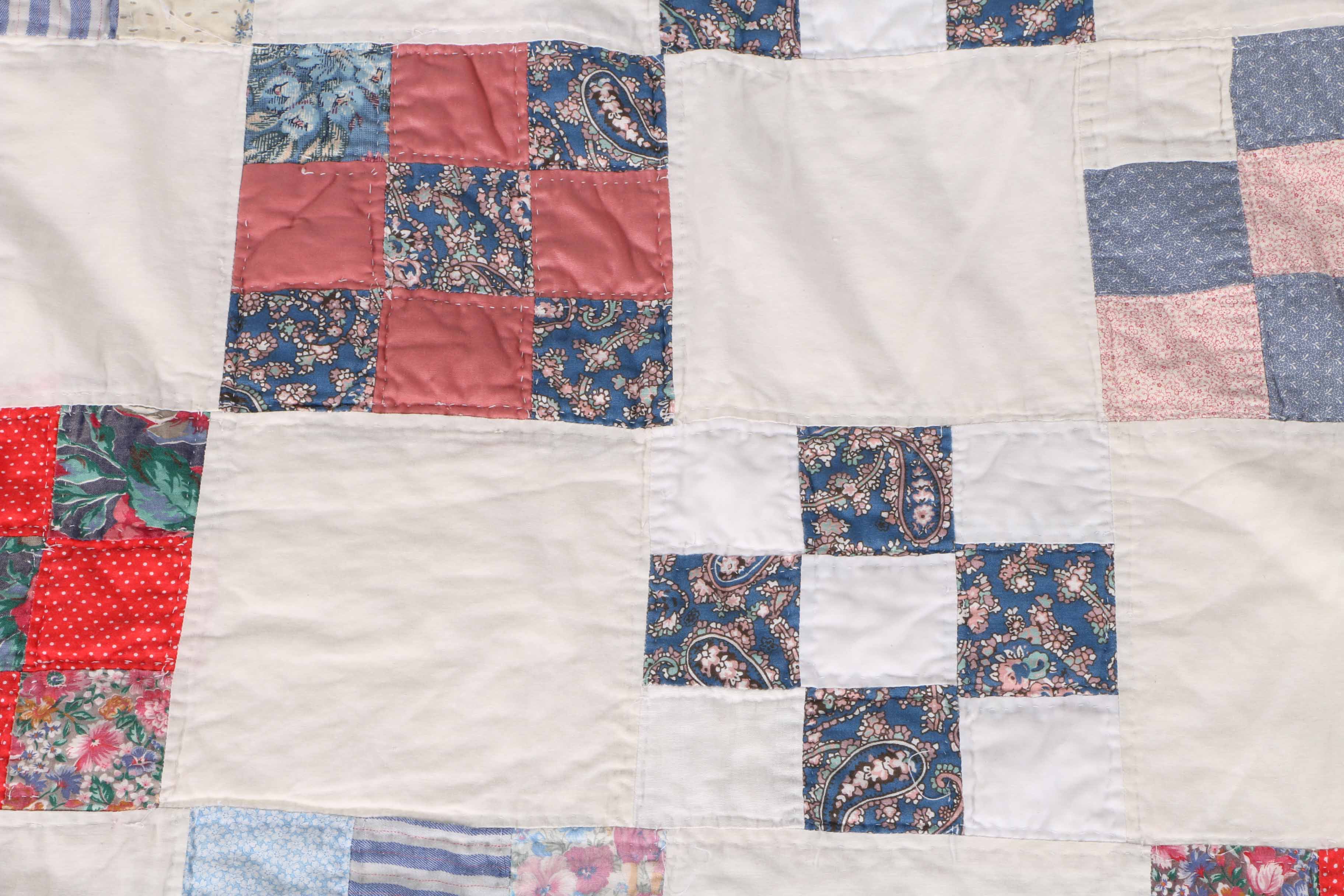 Two Patchwork Quilts