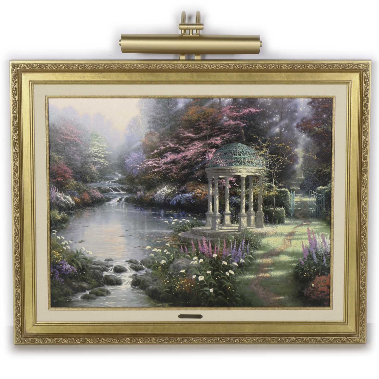 Thomas Kinkade "The Garden of Prayer" Giclee Print of Painting
