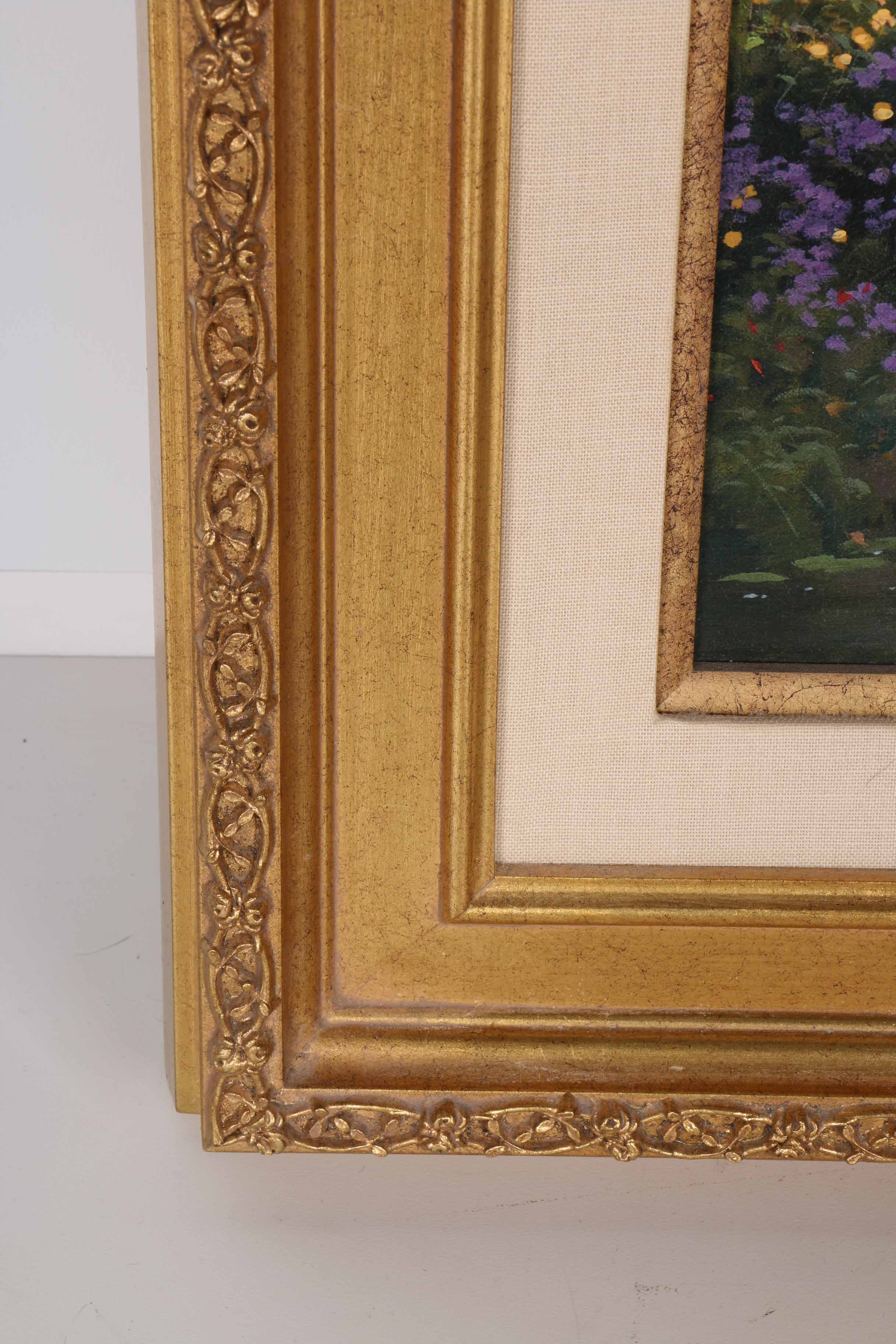 Thomas Kinkade "The Garden of Prayer" Giclee Print of Painting