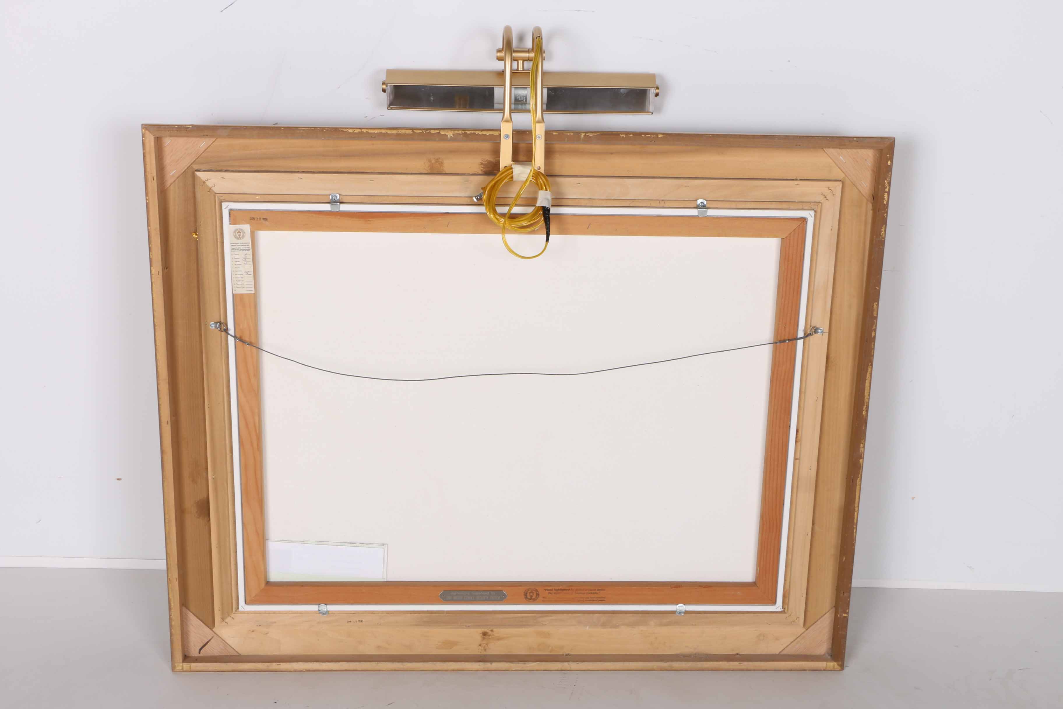 Thomas Kinkade "The Garden of Prayer" Giclee Print of Painting