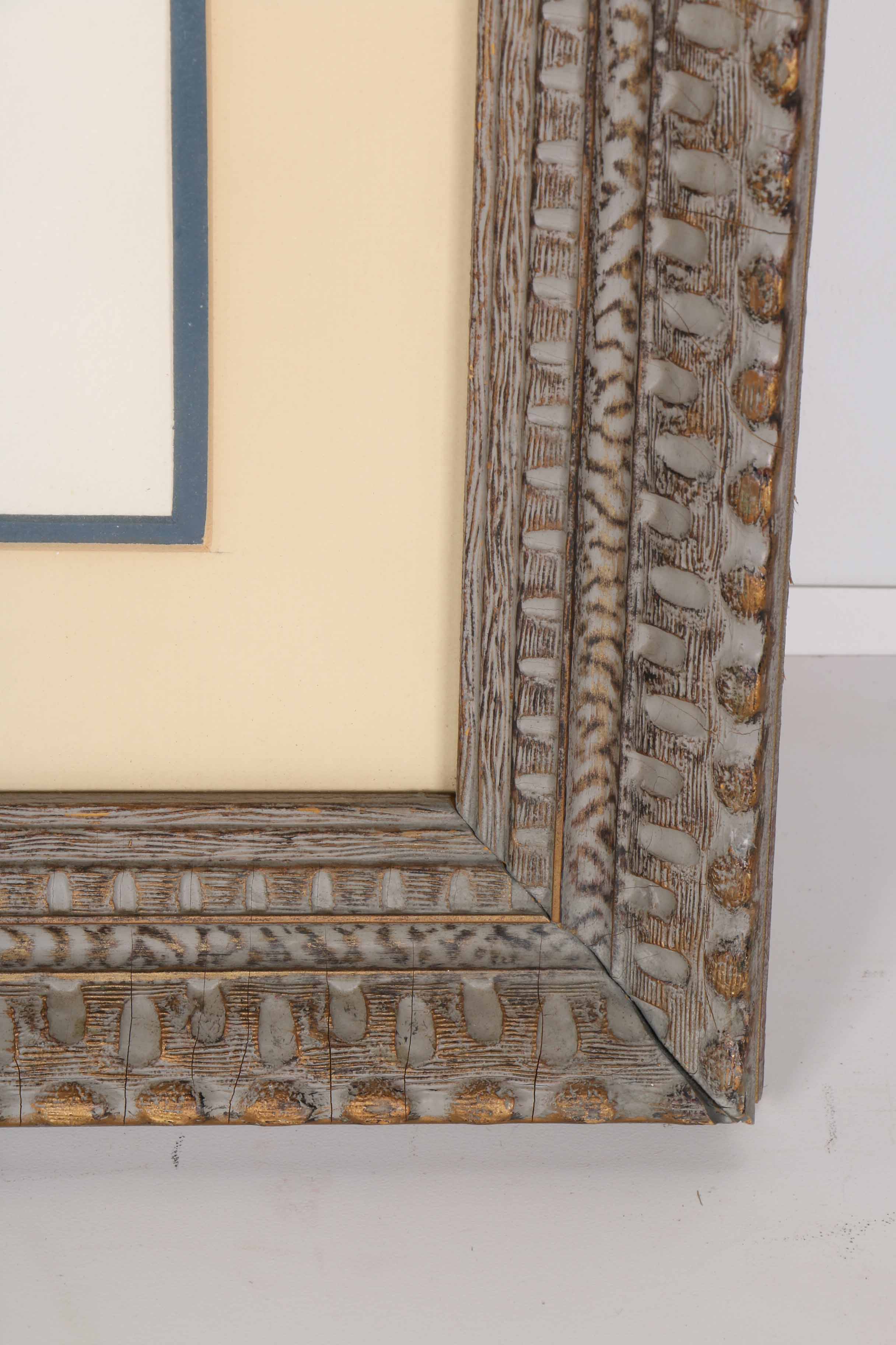 Rosenthal Framed Watercolor Painting Still Life