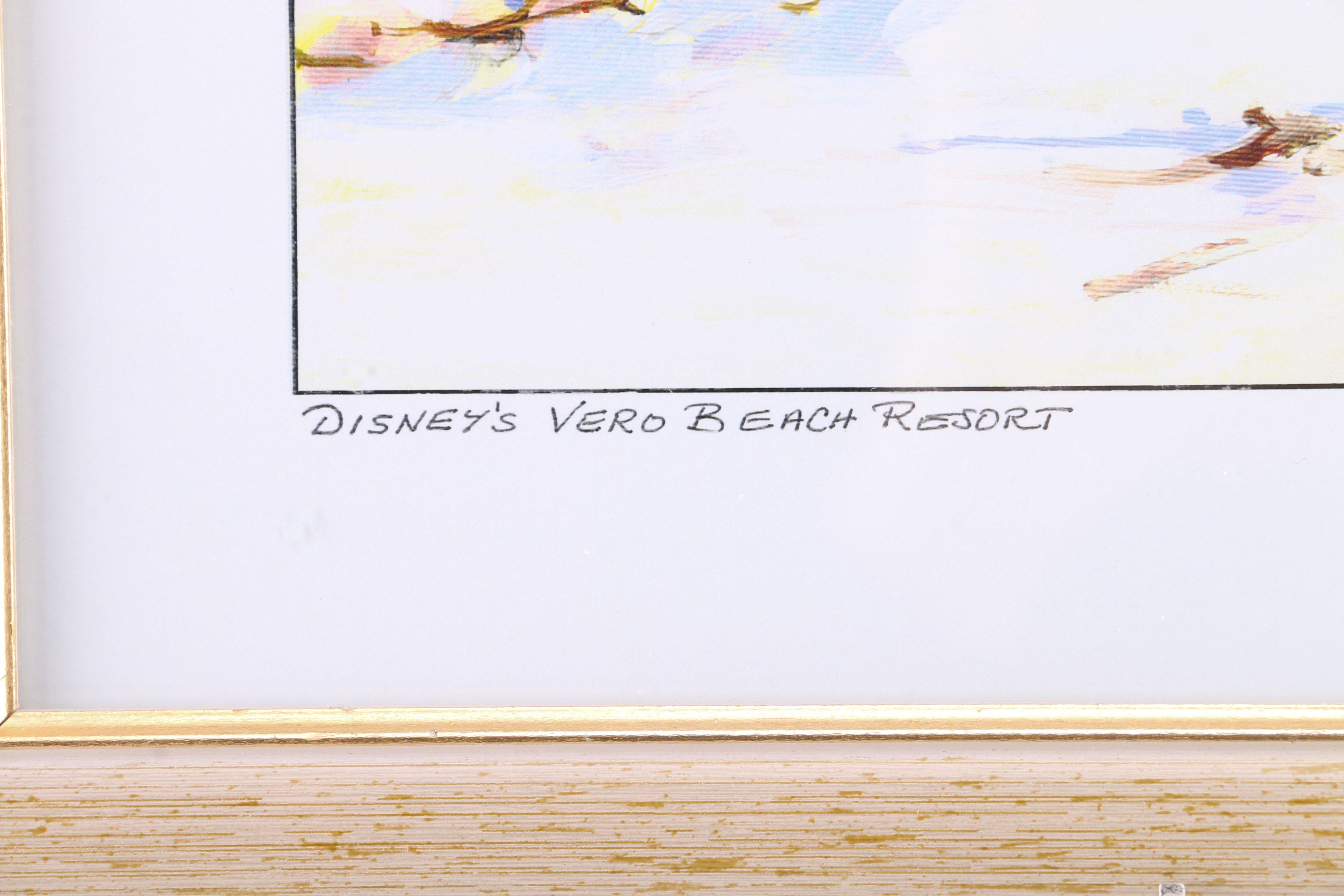 Pair of Alexandria Skordas 1999 and 2000 Offset Lithographs after "Disney's Vero Beach Resort"