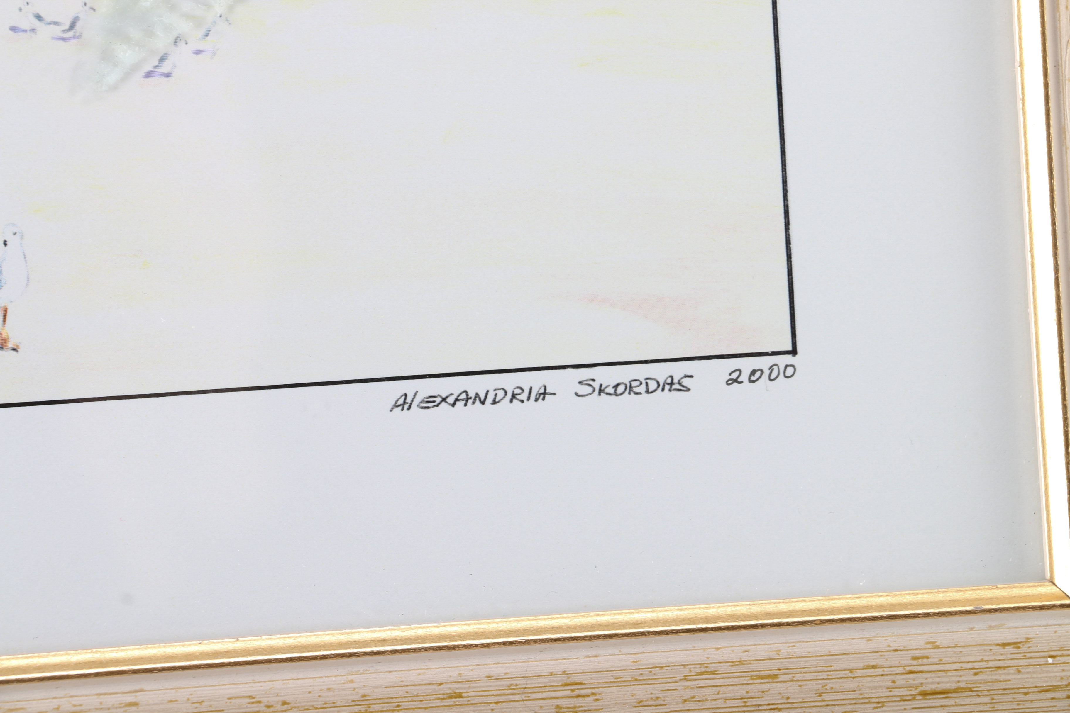 Pair of Alexandria Skordas 1999 and 2000 Offset Lithographs after "Disney's Vero Beach Resort"