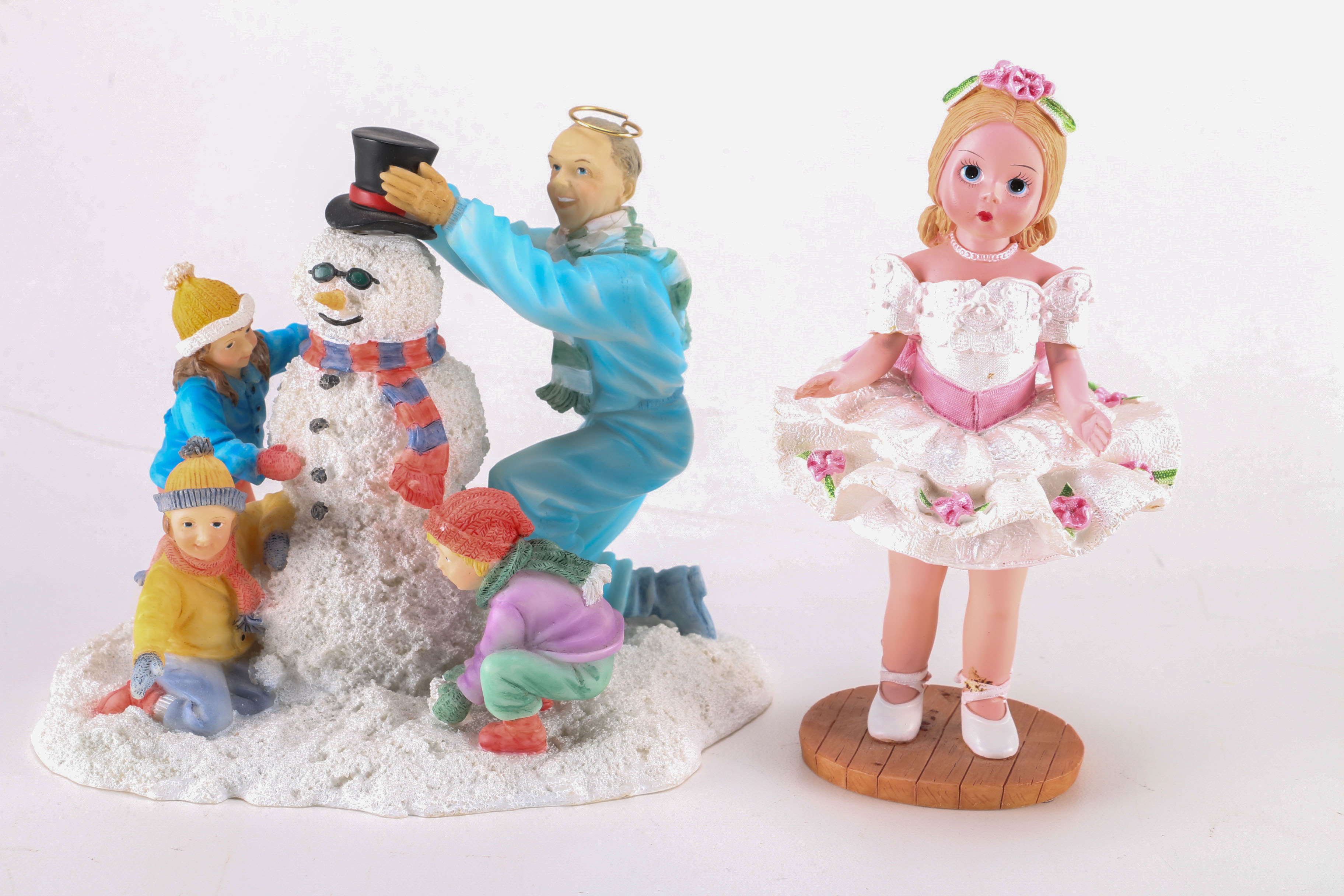 Figurines from Enesco, Madam Alexander, and Almost Angels