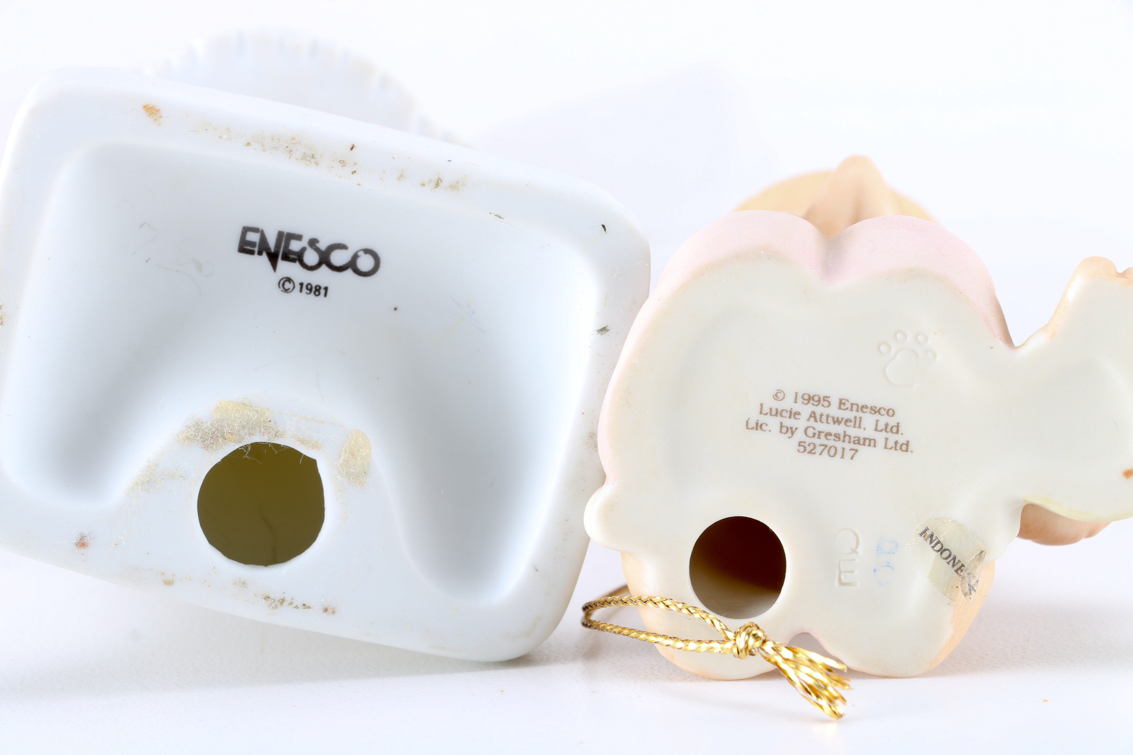 Figurines from Enesco, Madam Alexander, and Almost Angels