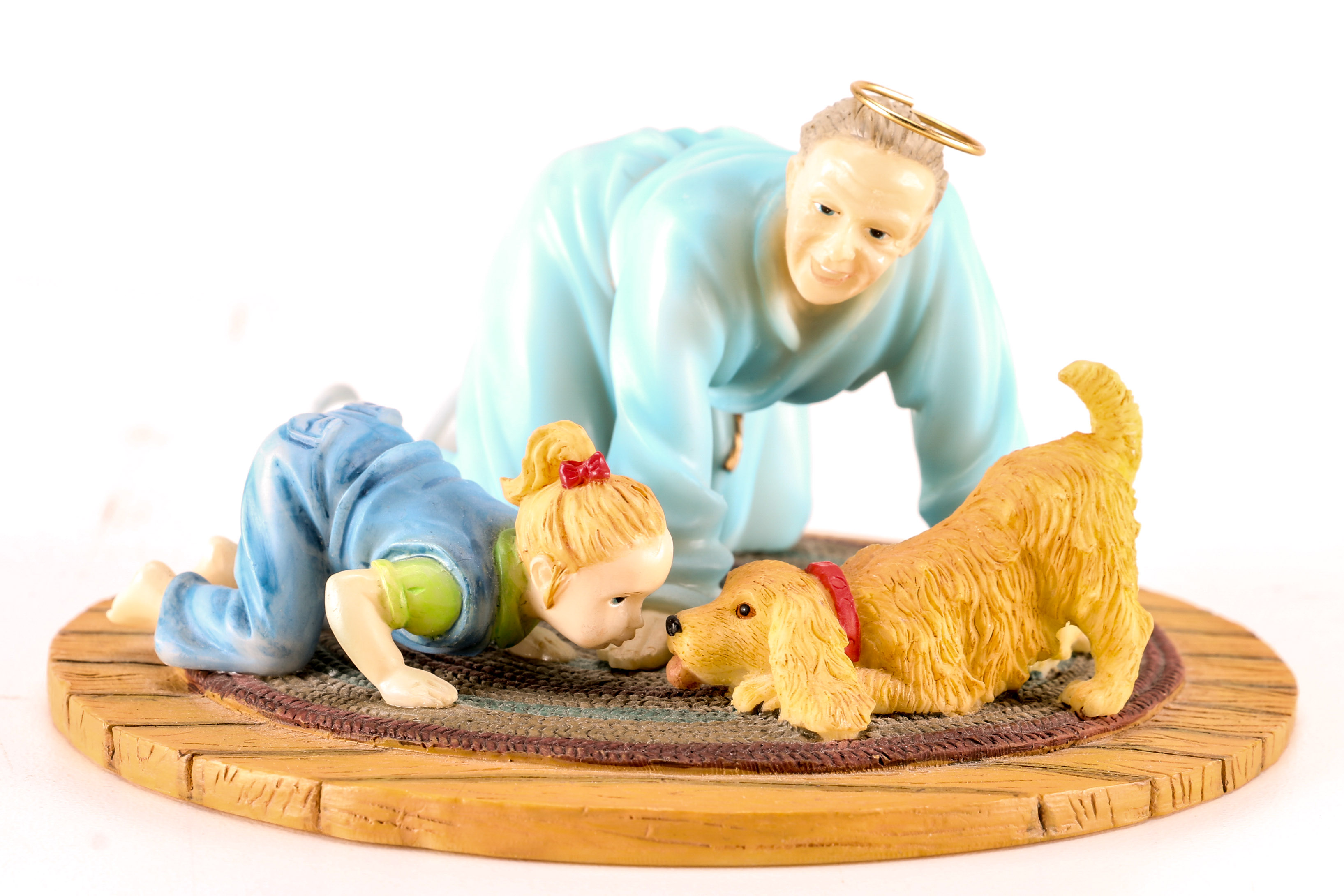 Figurines from Enesco, Madam Alexander, and Almost Angels