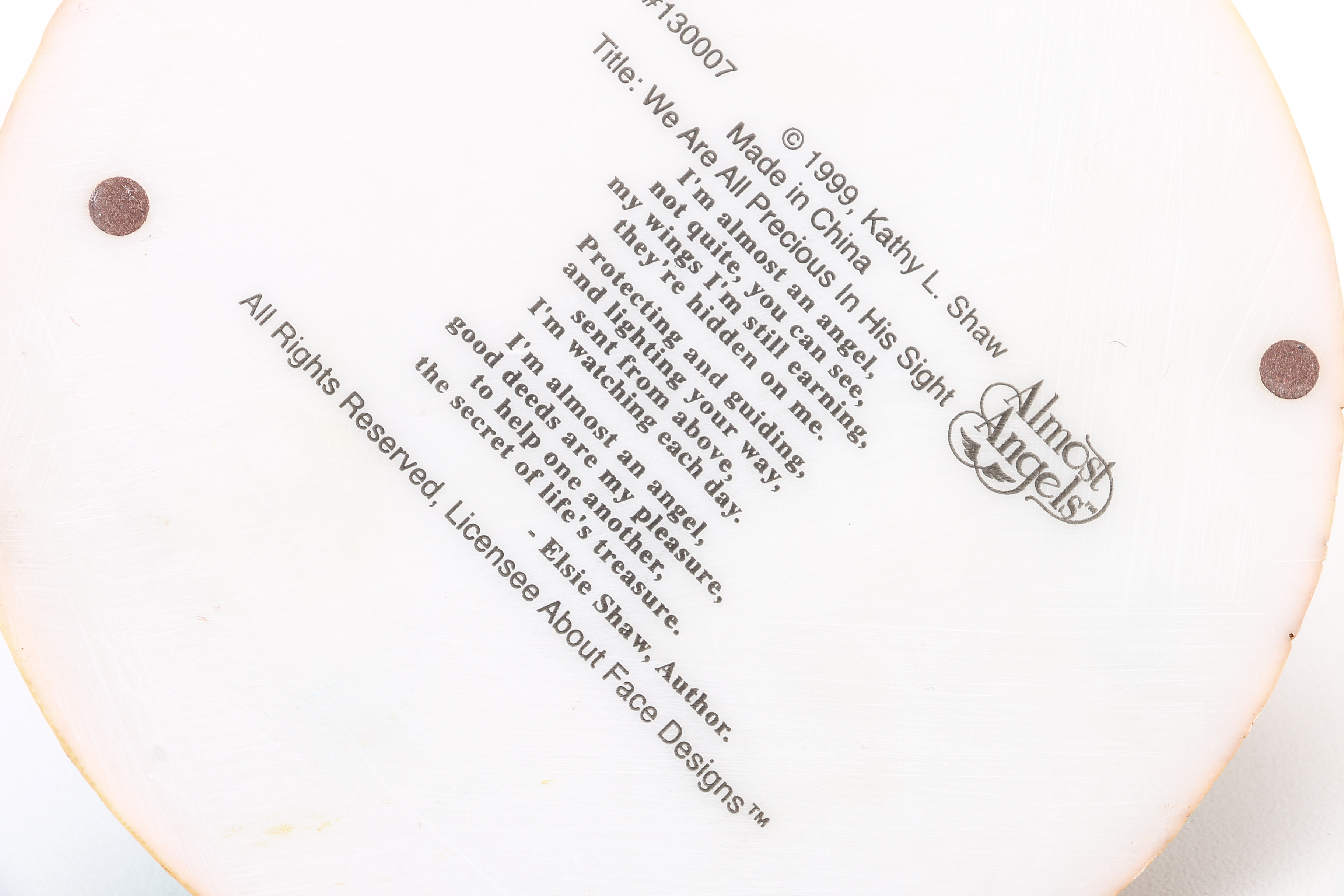 Figurines from Enesco, Madam Alexander, and Almost Angels