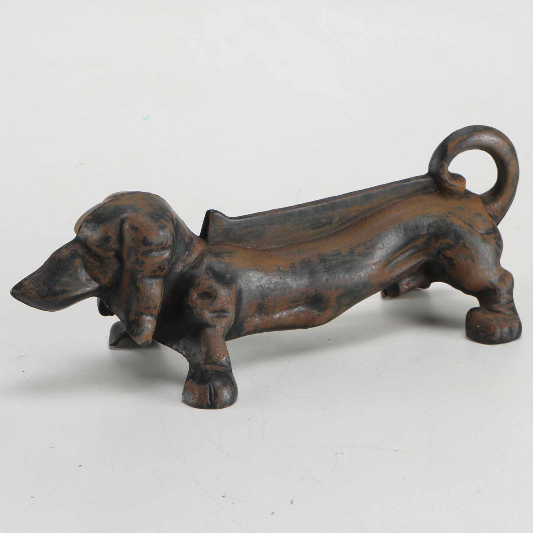Cast Iron Dachshund Boot Scraper